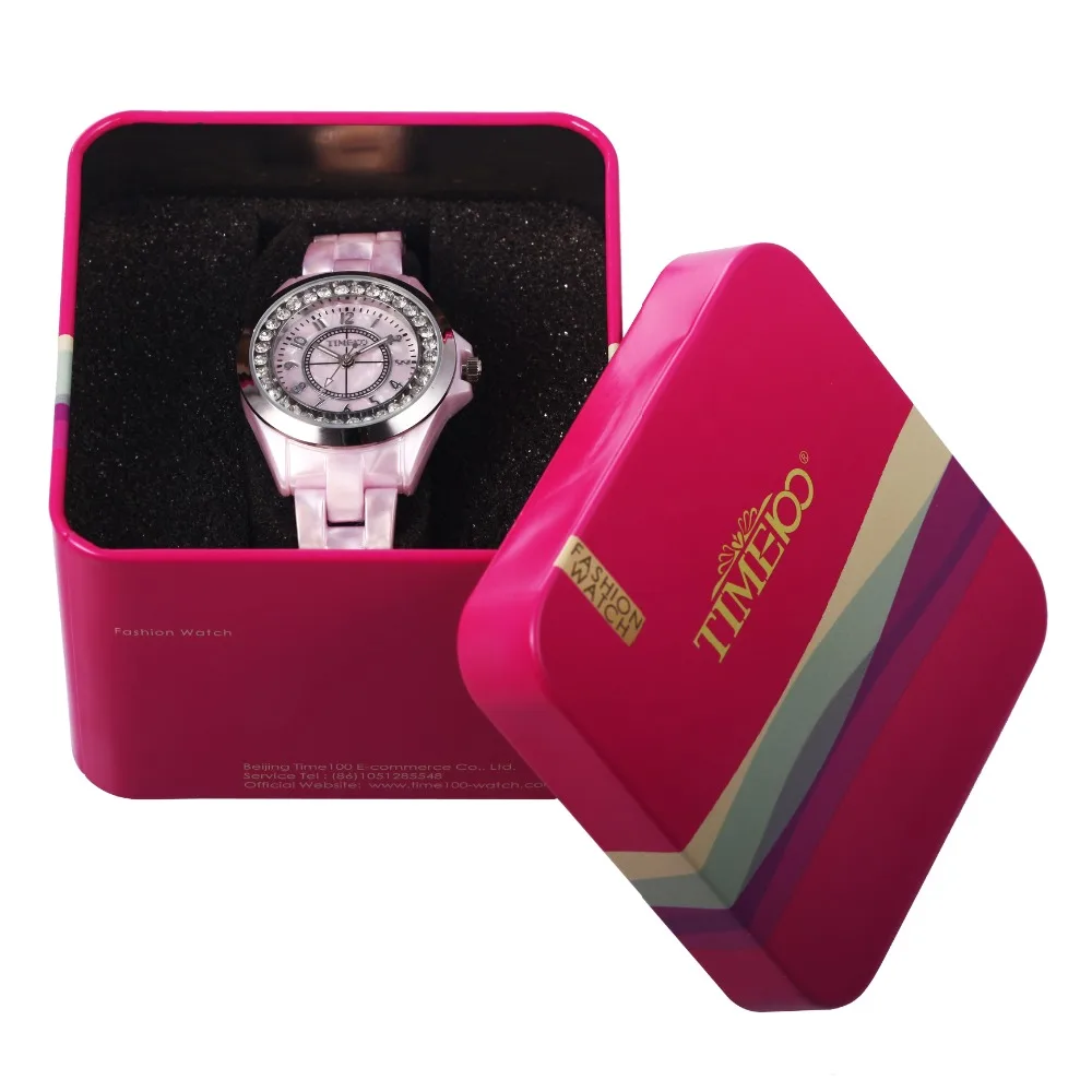 Часы наручные Time100 женские кварцевые Элегантные повседневные с имитацией под