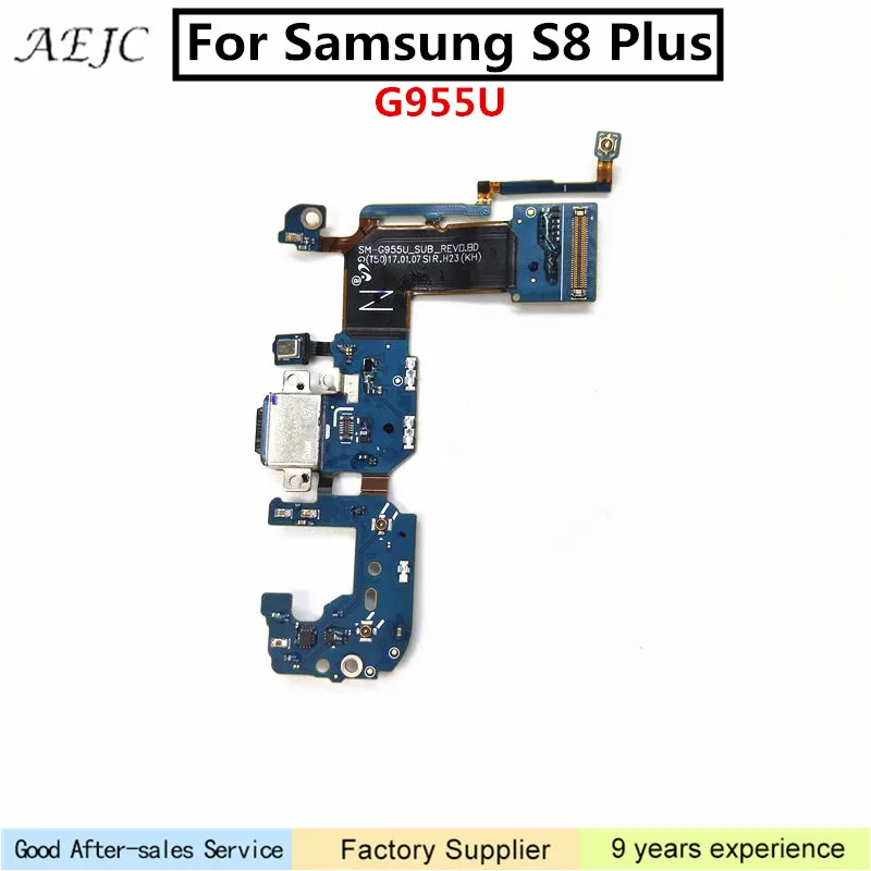 Гибкий кабель для зарядного устройства Samsung S8 Plus G955U с usb портом S8Plus + гибкий разъем