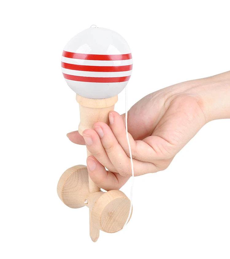 MITOYS Kendama 18,5 см деревянные игрушки спортивная игрушка для игр на открытом воздухе шары жонглирование мяч игрушка для детей струны Профессиональный Kendama для взрослых