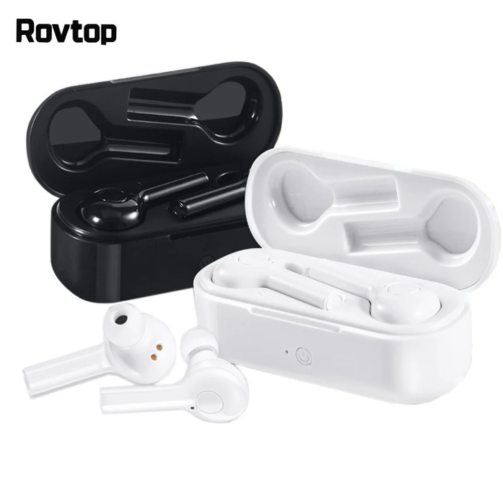 Rovtop FreeBud беспроводные Bluetooth наушники 5 0 настоящие гарнитура стерео для iPhone