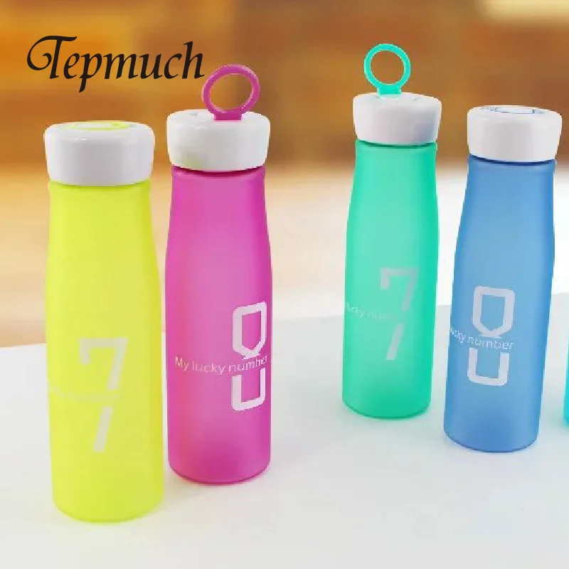 TEPMUCH высокое качество Мой Счастливый номер Пластиковые Бутылки Воды бутл 530 мл