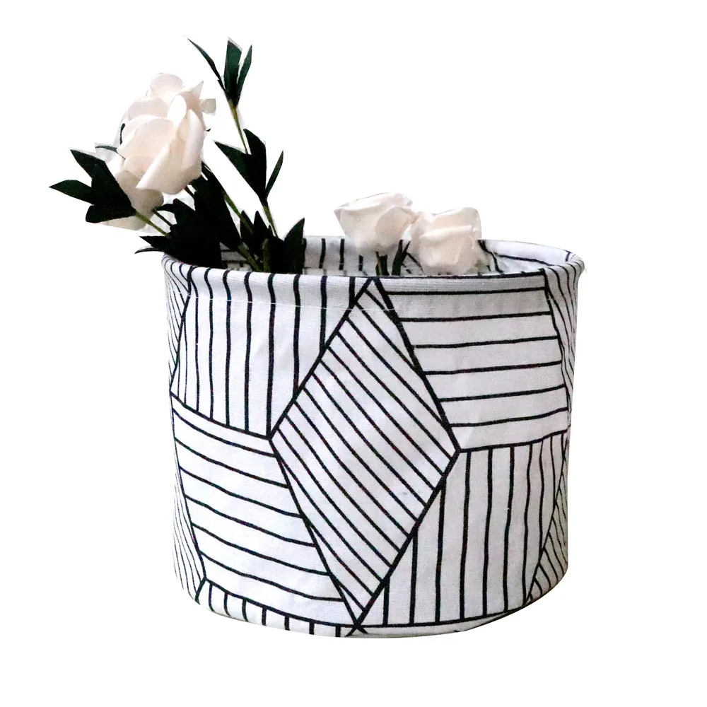 Складная цветная корзина для хранения, Ящик для игрушек, контейнер, органайзер, Брезентовая корзина для дома, настольная корзина для хранения, сумки, бочонок