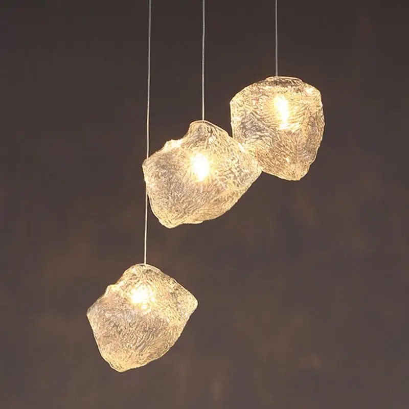 Lumiparty светодиодные лампы Подвеска 1 шт. современный бар ice cube рок Освещение