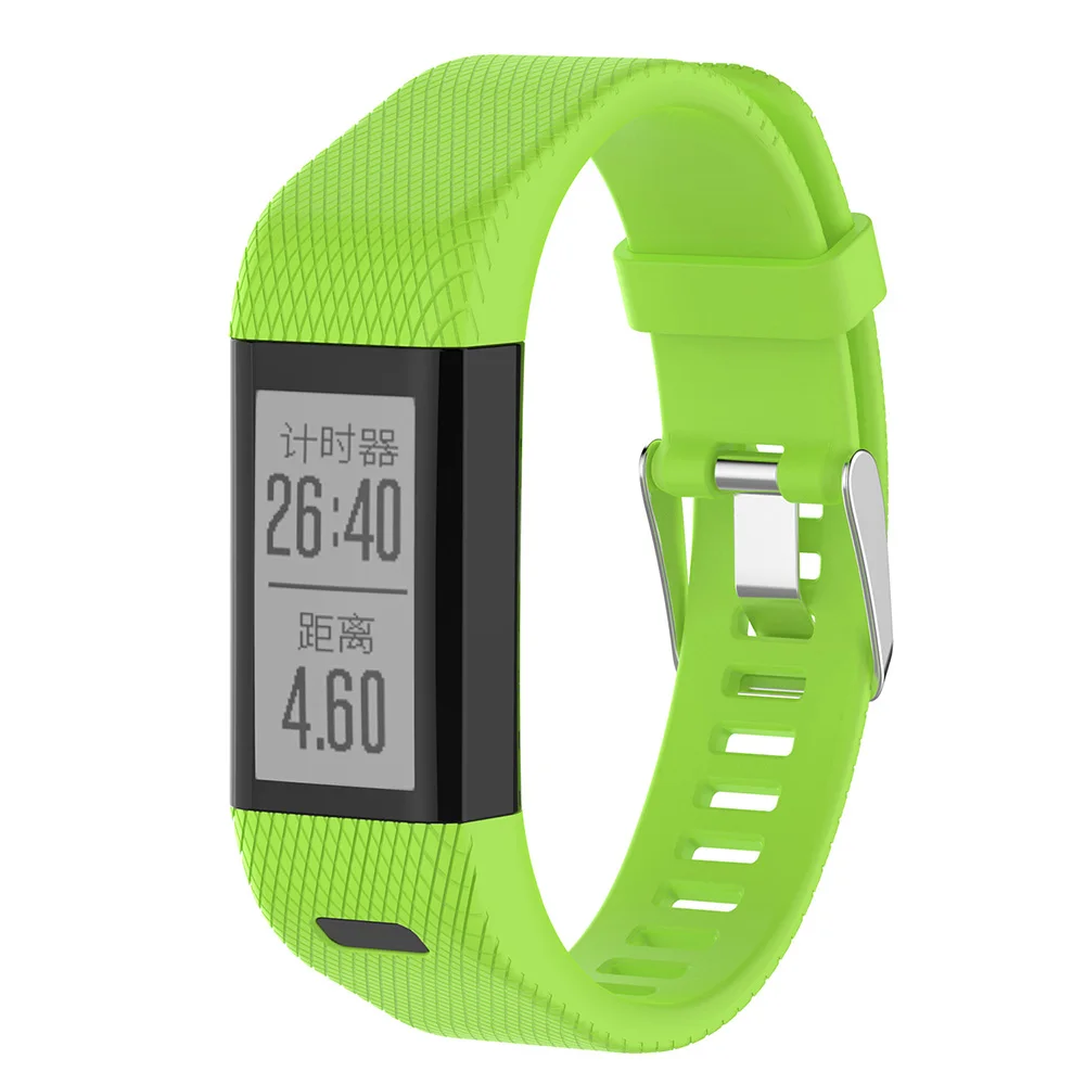 Ремешок на запястье для Garmin Vivosmart HR+ Plus Браслет спортивный фитнес Сменные аксессуары многоцветный Силиконовый ремешок для часов