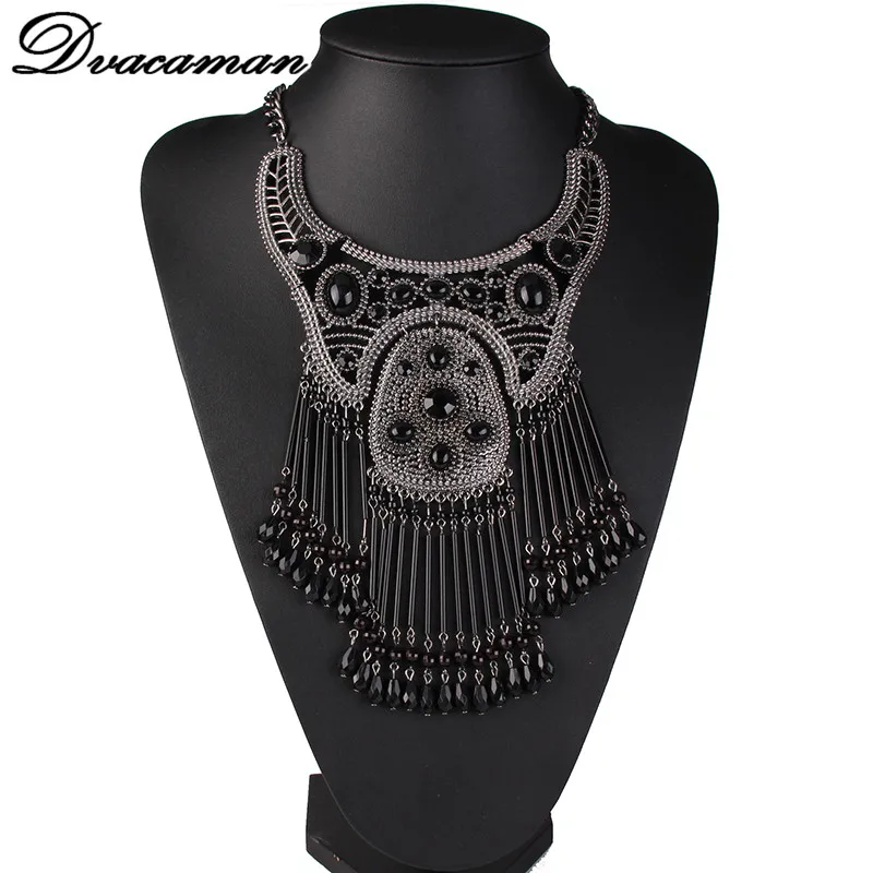 Dvacaman, Летний стиль, Лидер продаж, нагрудник, воротник, колье, макси, Винтаж, металл, массивные ожерелья и подвески, модные украшения для женщин 9773