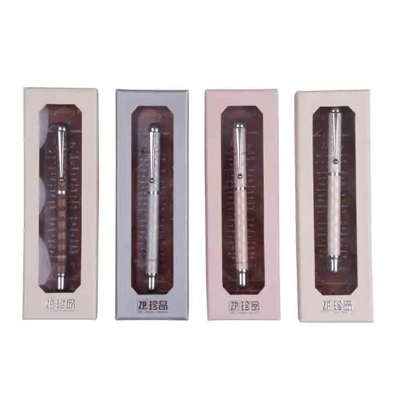 

M&G Treasures metal leather neutral pen business office gift box gift signature pen black pen AGPW1201