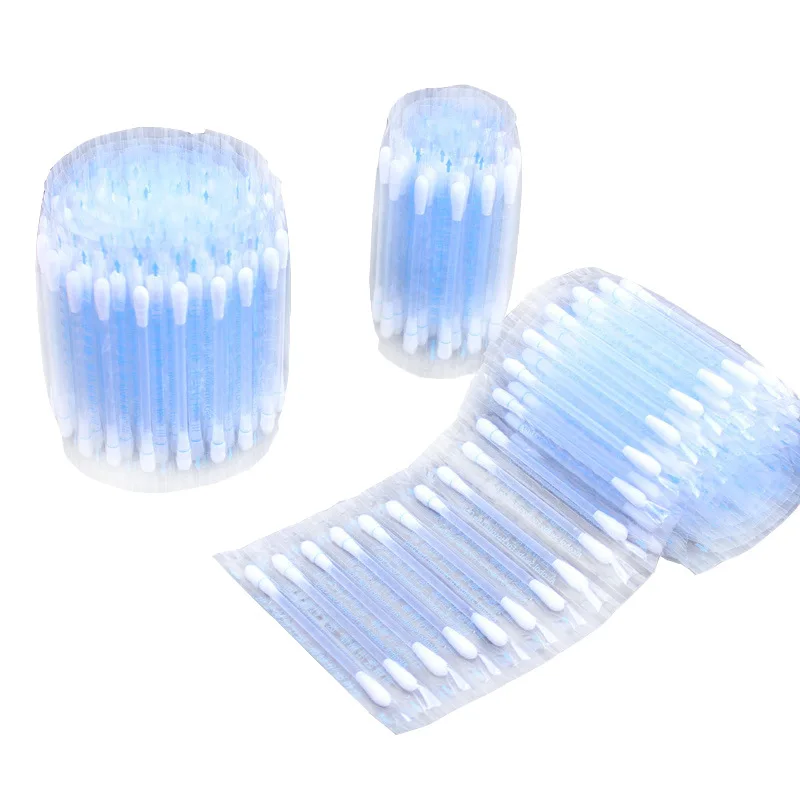 1Pack/50PCS Disposable Medical Alcohol Stick Disinfected Cotton Swab Outdoor Emergency Care Tool Aid Kit Wounds Clean