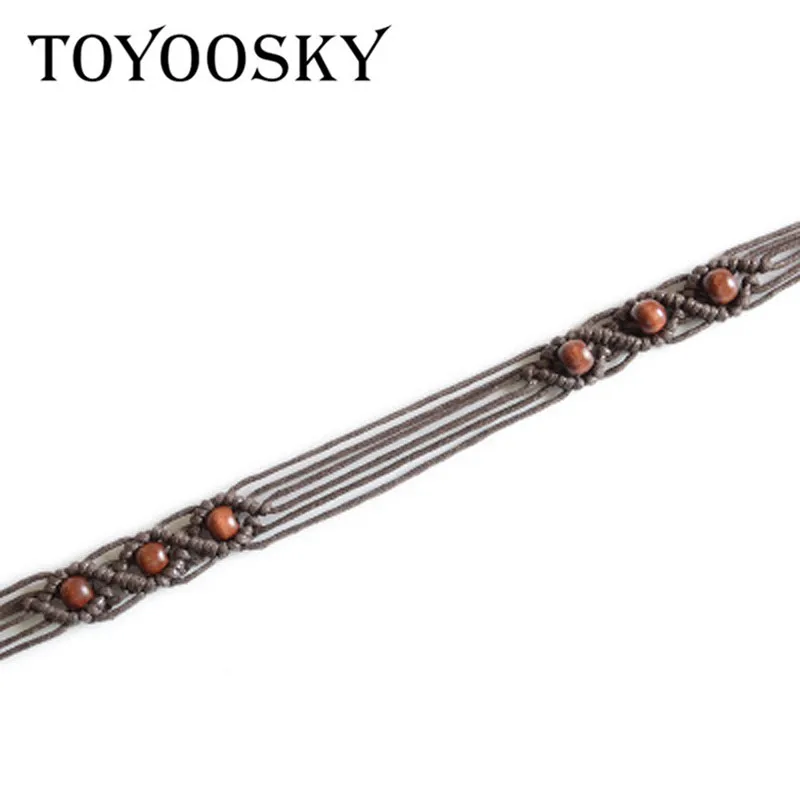 

2019 New Ethnic Style Women Belts of Bohemian Lady Handwoven Top Quality Waist Rope New Personality Fashion Waist Belt Chain