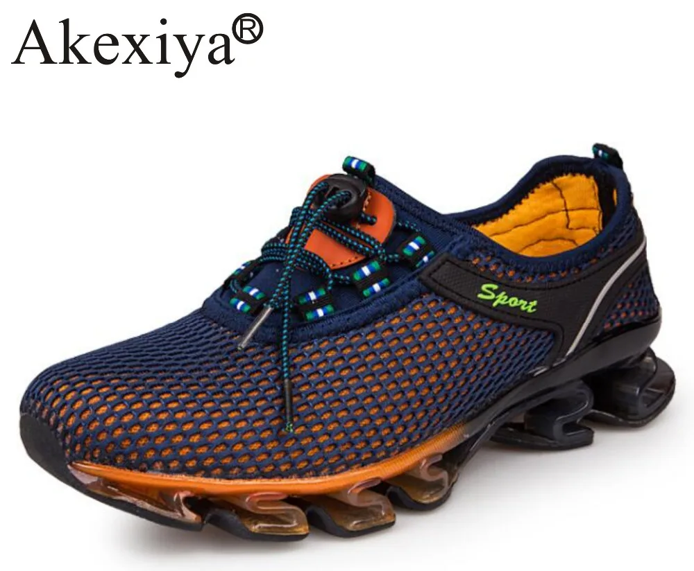 Новая супер легкая спортивная обувь для мужчин уличная дышащие и амортизирующие