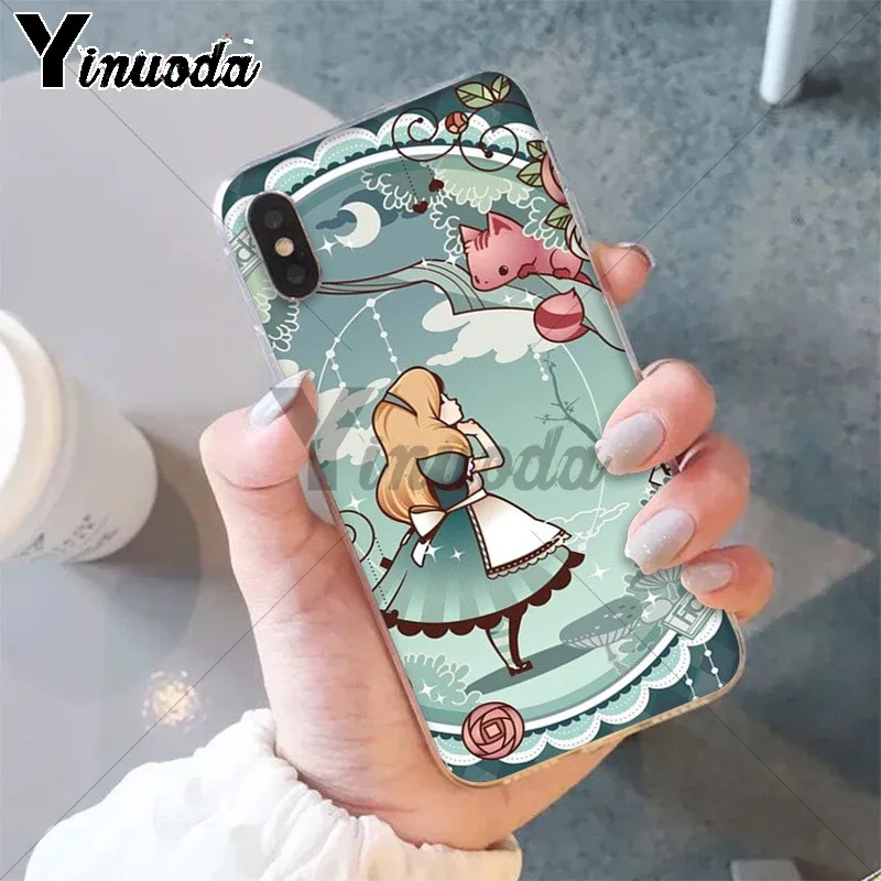 11pro MAX Алиса в стране чудес Чеширский кот красочные милые аксессуары для телефона