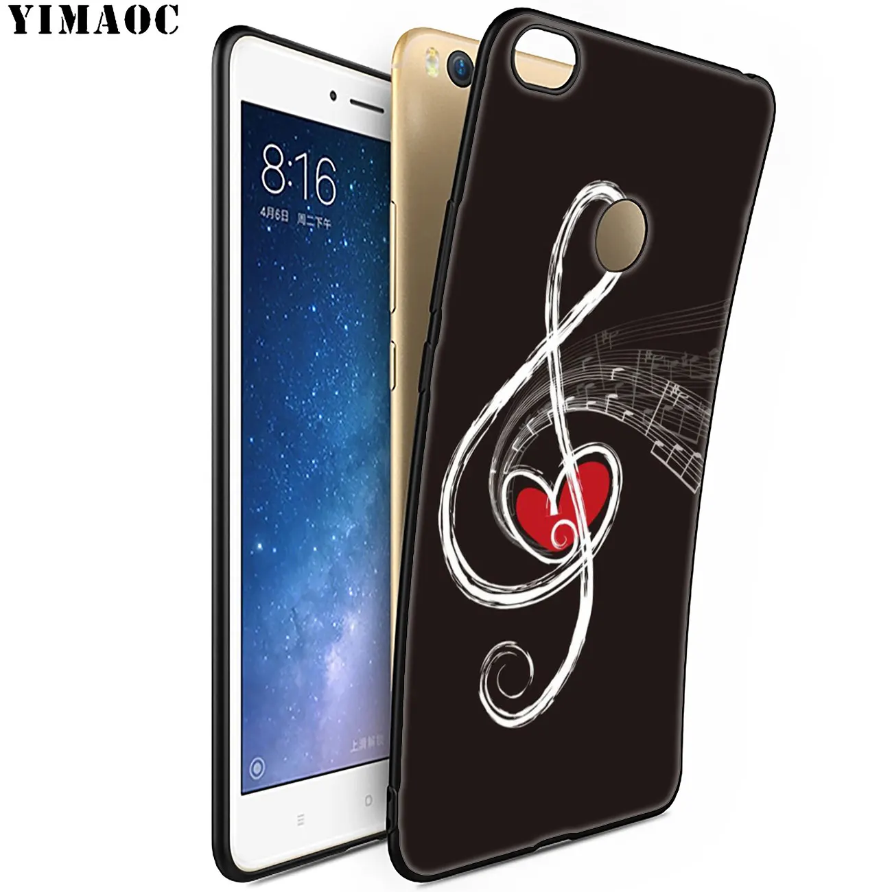 YIMAOC ddj dj музыка Мягкий силиконовый чехол для телефона Xiaomi MI 10 9 9T CC9 CC9E A3 Pro 8 SE A2 Lite A1