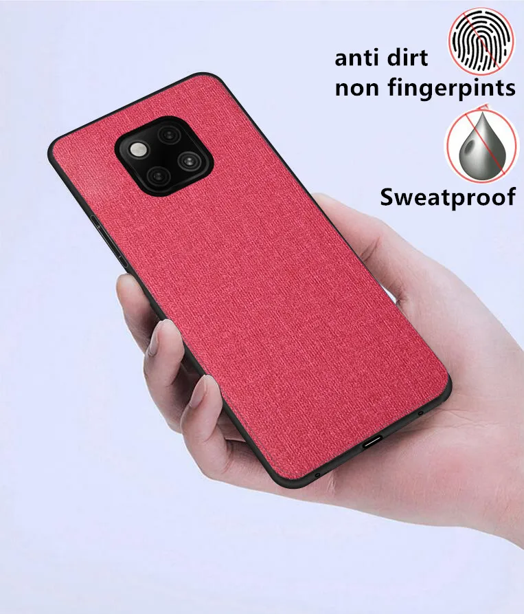 Чехол для huawei mate 20 pro чехол 20x мягкий ТПУ удобный тканевый задней панели чехлы lite