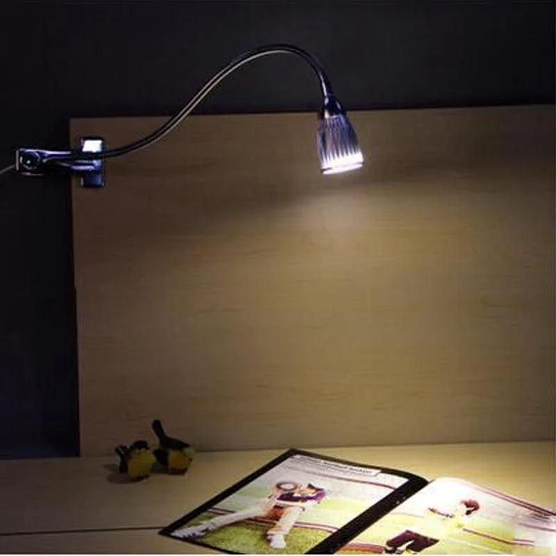 Настольный светильник Студенческая лампа гибкий светодиодный 3 Вт 4 5 9 lamparas de lectura