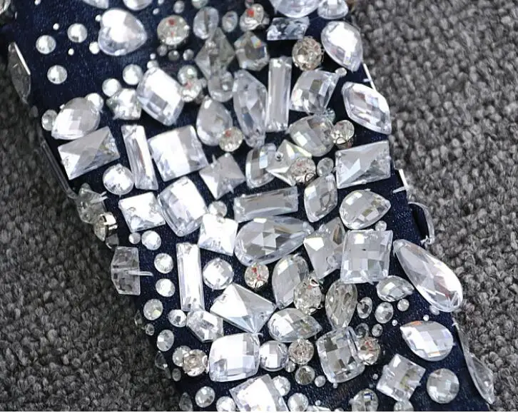 Осенние модные роскошные женские узкие джинсы до щиколотки размера плюс 25-30 2020 |