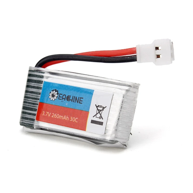 Горячая продажа Eachine H8 мини 3D батарея 3 7 V 260mAh RC Quadcopter запасные части|spare parts|3.7v 260mahh8