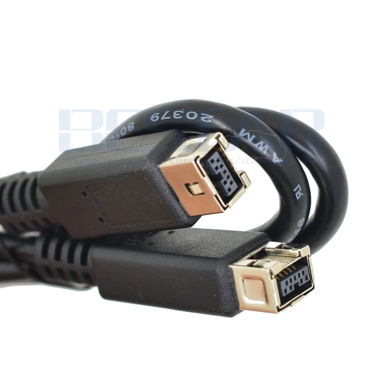 Премиум кабель 1394b Firewire 800 IEEE1394B 9 контактов до штырь-штырь 2 фута (60 см) черный цвет |