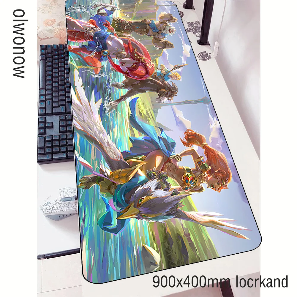 Zelda Коврик для мыши геймер подарки 90x40 см notbook коврик игровой большой