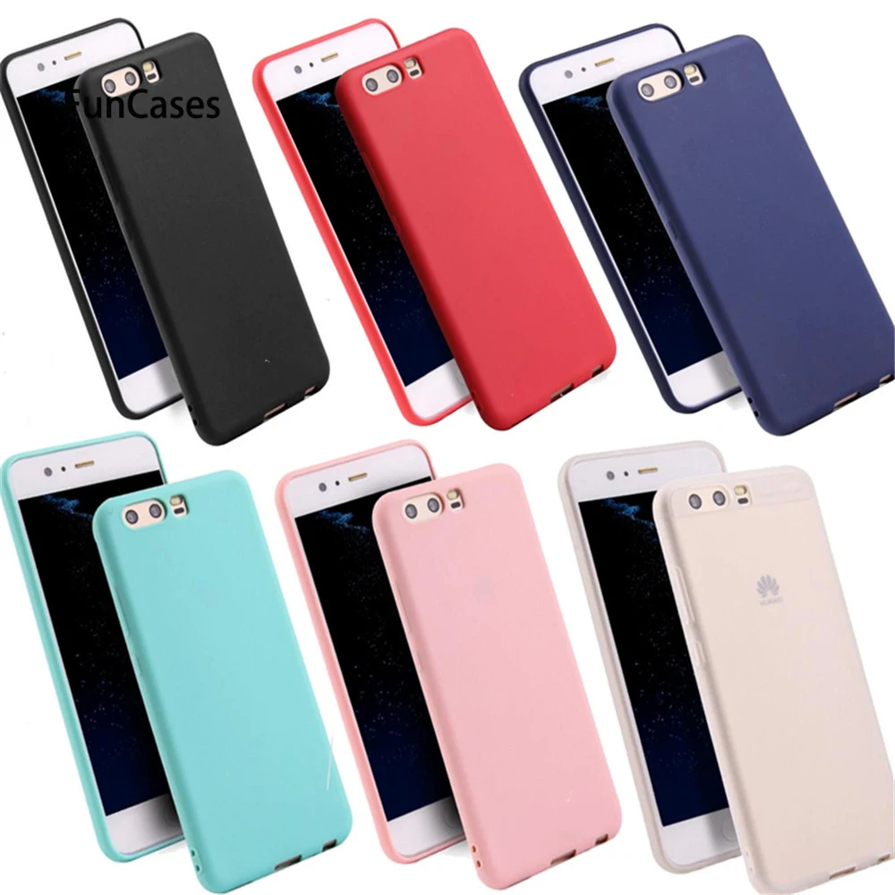 Чехол яркого цвета для huawei Y5 Y6 Y7 Prime 2018 P10 Lite Honor 9 lite P9lite P20 Pro P Smart Plus Мягкий чехол из