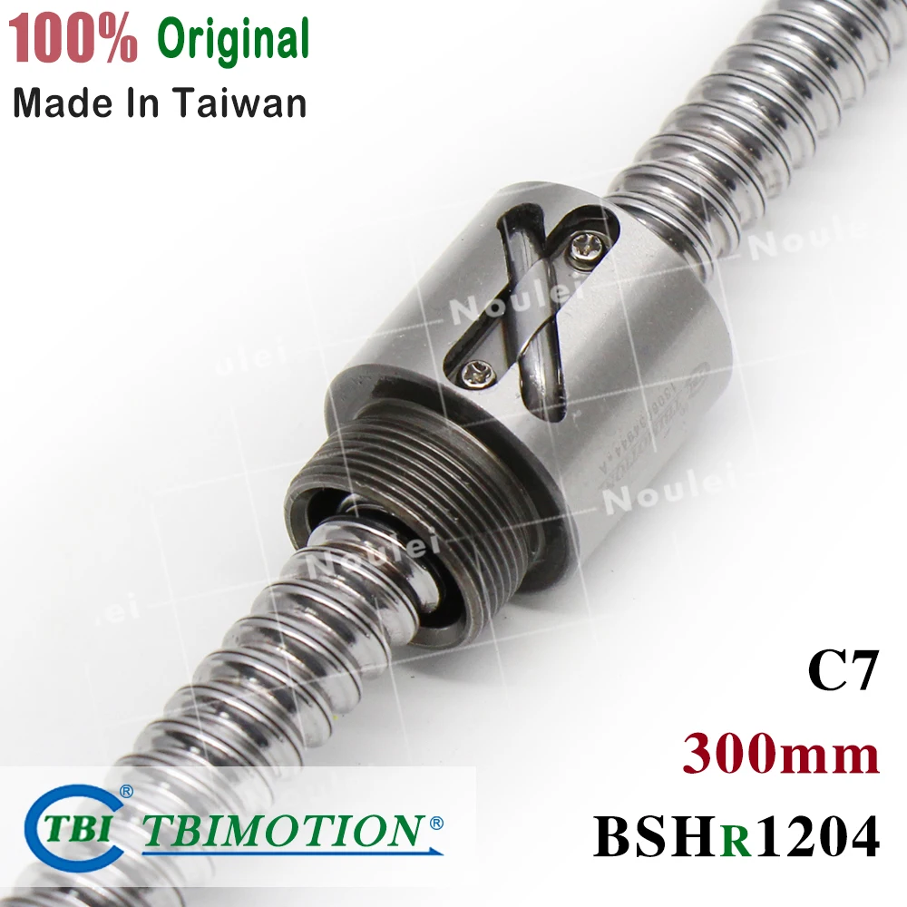 Тайвань TBI 300 мм BSH 1204 шариковый винт с BSH1204 гайка миниатюрный ЧПУ 3d части принтера