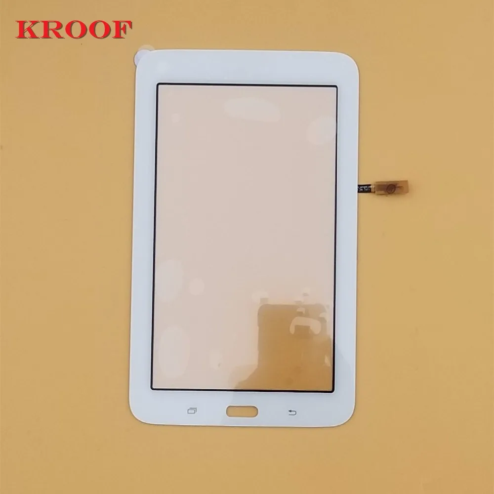 Kroof T116 T113 Сенсорная панель Замена для Samsung Galaxy Tab 3 Lite SM Сенсорный экран планшета