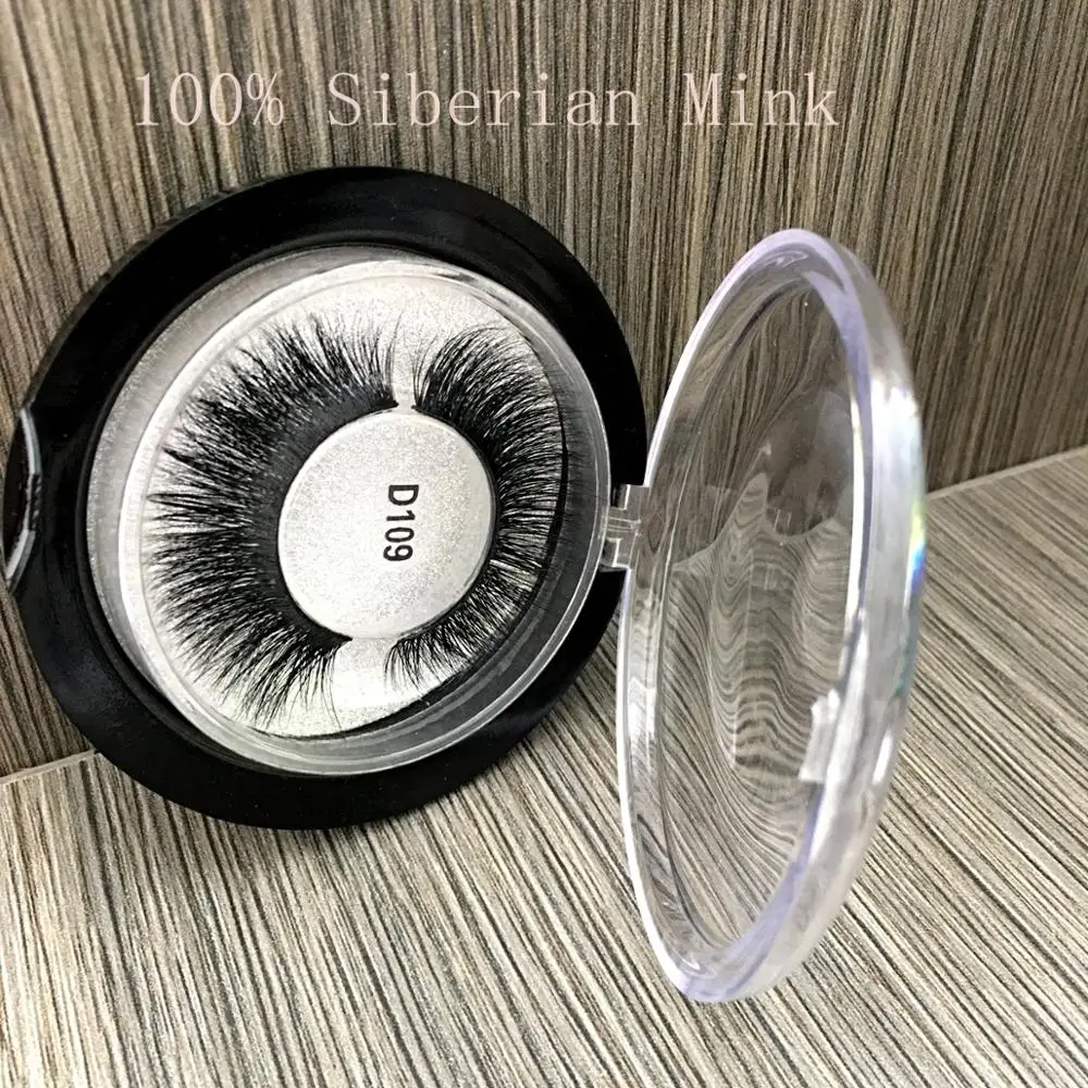 

Mink Hair 3D Lashes Dramatic Makeup Strip Eyelashes 100% Siberian Fur Fake Eyelashes Hand-made False Eyelashes