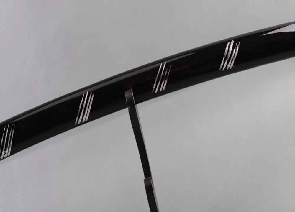 Специальное предложение деревянная Сая для меча аксессуар черно-белые ножны