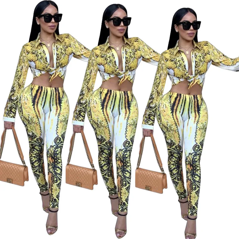 Горячие Весна и осень 2018 Новая Европейская американская мода цифровой печати