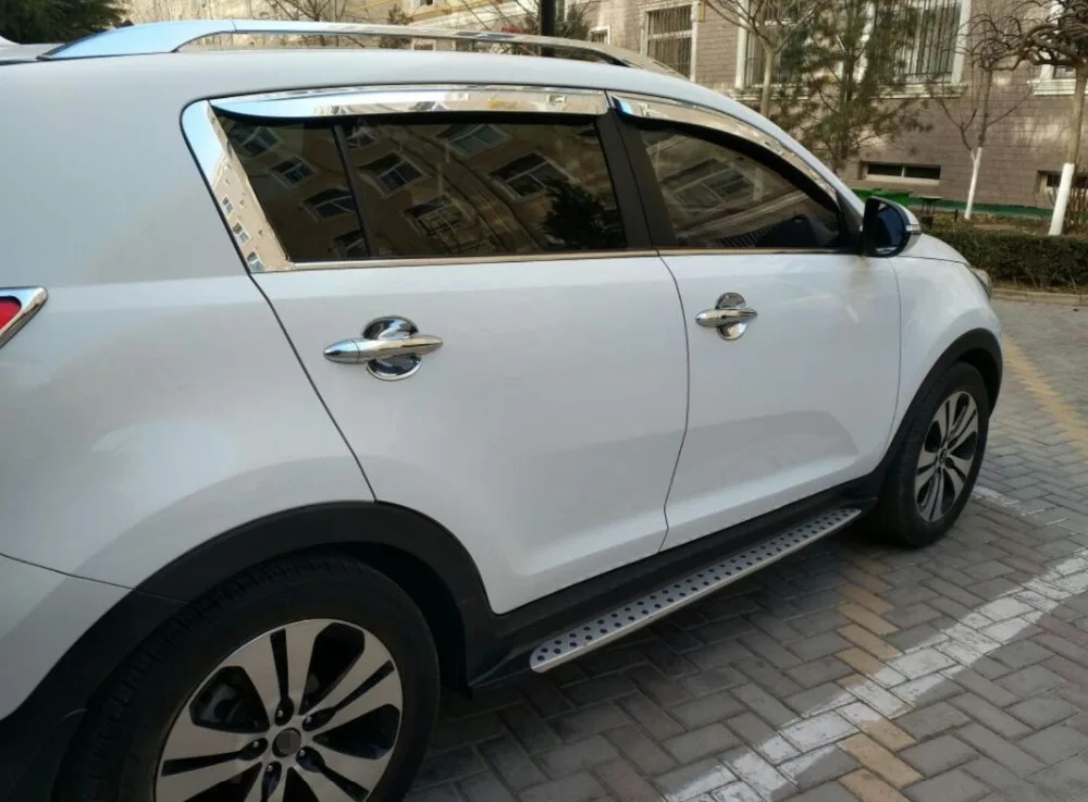 ABS хромированный Пластиковый оконный козырек Vent Shades Защита от солнца и дождя