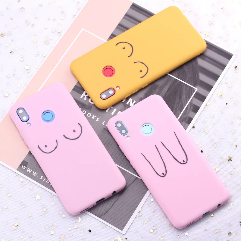 Для Samsung S8 S9 S10 S10e S20 Plus Note 8 9 10 A7 A8 Девушка для женщин груди сосков укороченный