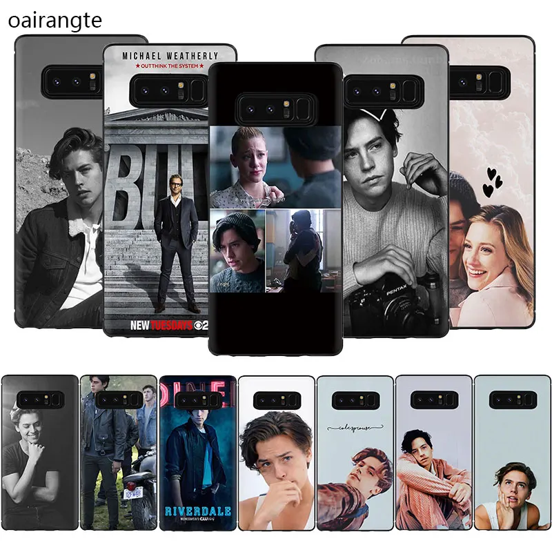 Дизайнерский мягкий чехол для телефона American TV Riverdale Series Cole Sprouse Galaxy A5 A6 7 8 9 2018 A10S 20S