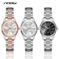 ladies top brand crystal luxury female wrist watch sinobi rose gold watch women quartz watches girl clock relogio feminino 2019