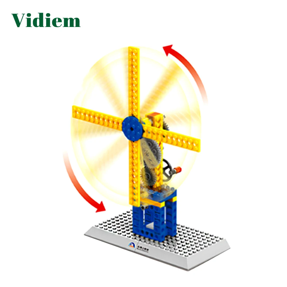 Vidiem ABS маленькие кирпичи техническая и научная серия Обучающие игрушки