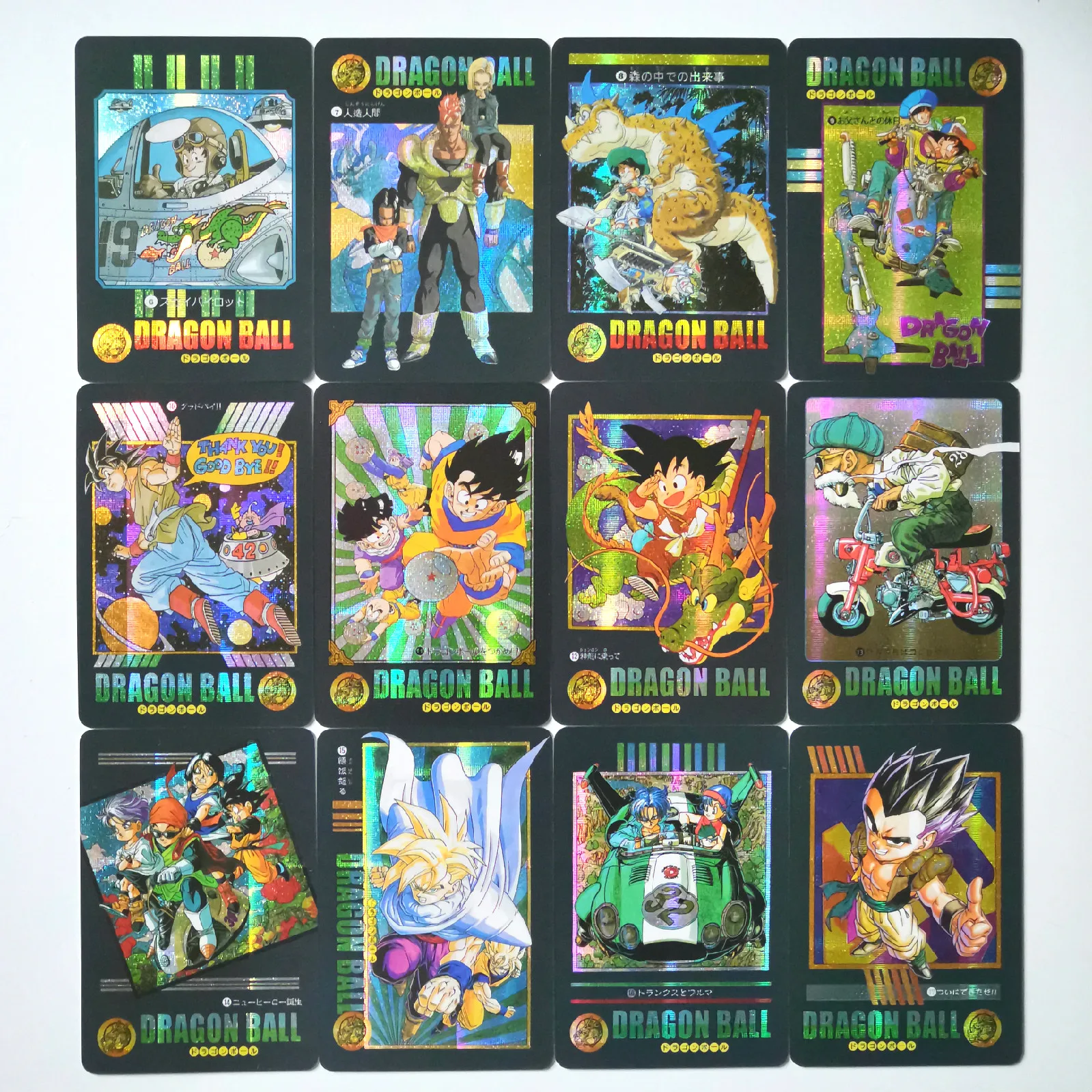 27 стилей Dragon Ball Z Super Ultra Instinct Limited BREAK часы в советском стиле игра флэш-карта Коллекция аниме-открытки
