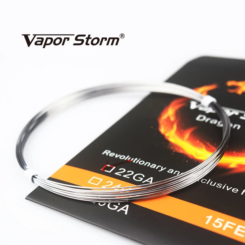 Vapor Storm провода Дракон 22GA/24GA/26GA анти карбоновый слойный провод с яркой