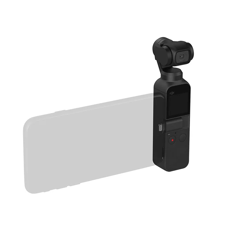 DJI Osmo карман 3-осевая стабилизированная для цифровой зеркальной камеры 4K 60fps мини-видеокамера легкий и Портативный