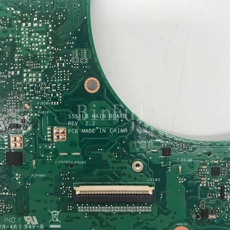 High quality For S551LB REV.2.2 Laptop motherboard 100% full Tested | Компьютеры и офис