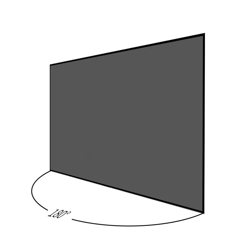 Тонкий ободок 16:9 HDTV фиксированная рамка проекционные экраны окружающий светильник отклоняющий ПЭТ сетка с физическим анти-светильник