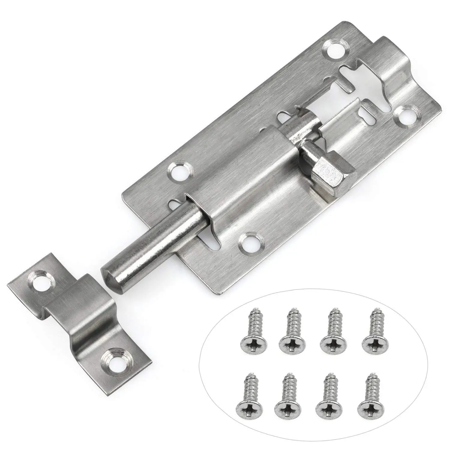 Замок двери 73 мм для ванной комнаты Туалет сарай спальня защелка легко