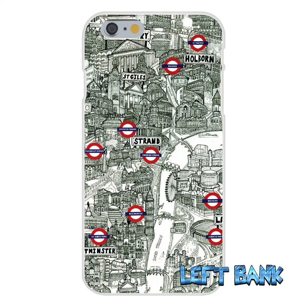 Винтажный Мягкий силиконовый чехол для iPhone 4 4S 5 5S 5C SE 6 6S 7 Plus|Чехлы-накладки| |