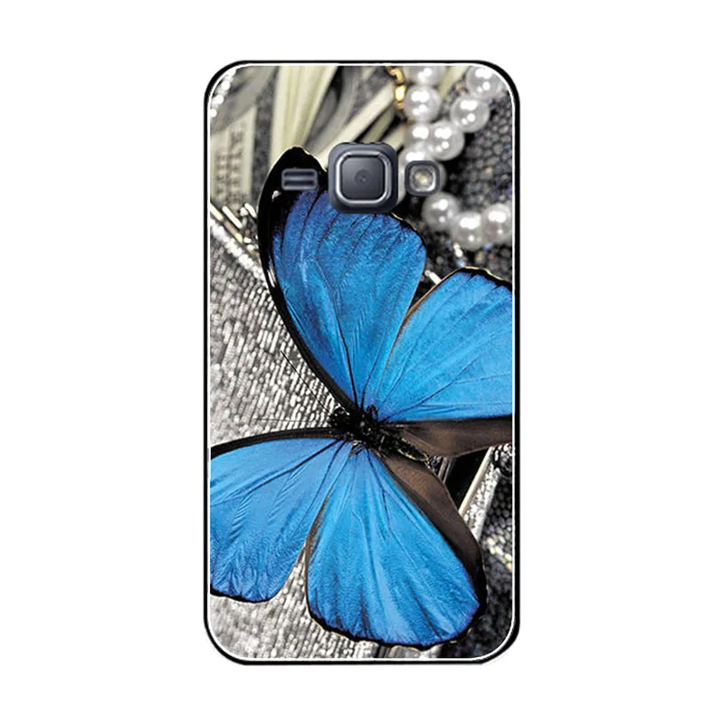 Милый модный чехол с цветочным рисунком для Samsung Galaxy J1 2015 J100H JA SM J100 чехлы телефона