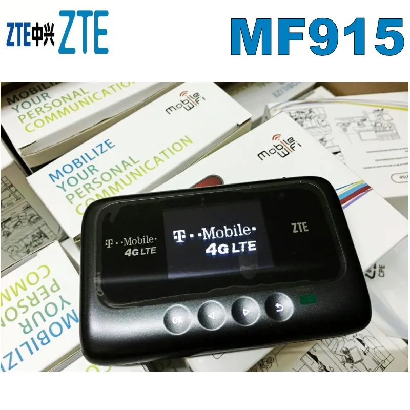 Разблокированный ZTE MF915 Z915 4G Мобильный широкополосный маршрутизатор Wi Fi PK E5771 MF90