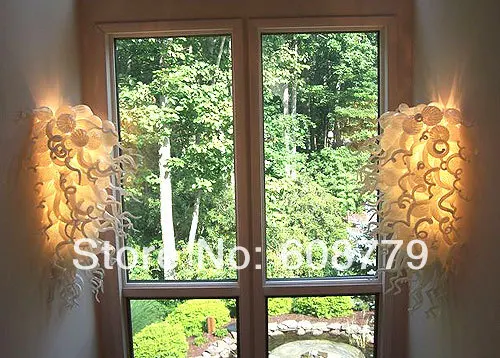 Бесплатная доставка молочно-белый Арт Деко люстра бра | Лампы и освещение