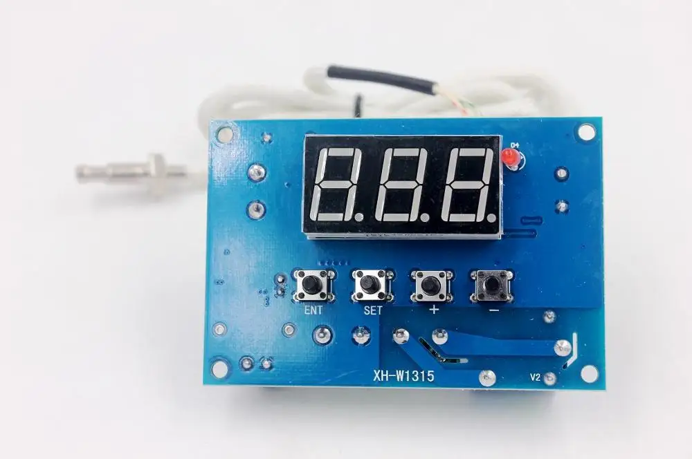 DC12V AC 110V~ 220V DC 12V 24 V-99~ 999 цифровой терморегулятор Термостат K Тип термопары контроль температуры инструмент - Цвет: DC12V