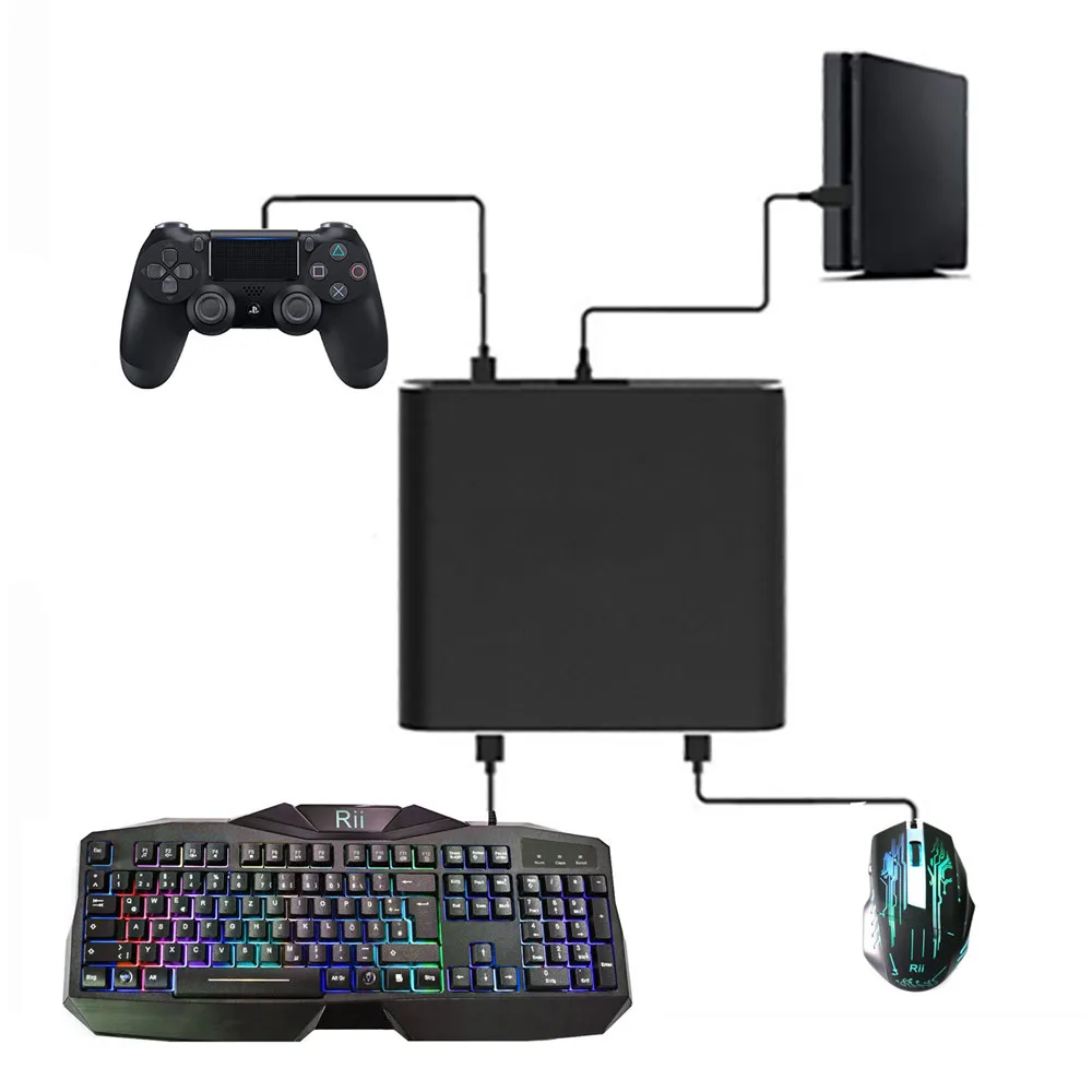 Конвертер для Nintendo NS Xbox one Проводная клавиатура мышь переключатель PS4 Pro конвертер