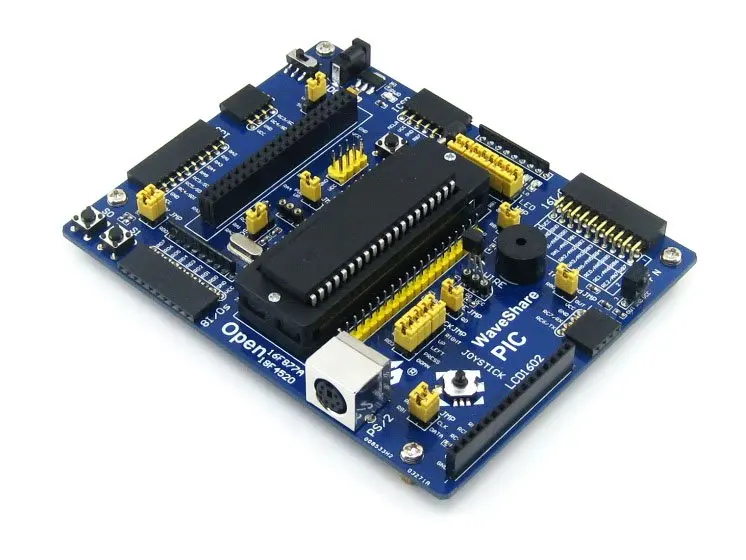 PIC макетная плата PIC16F877A PIC16F877A-I/P 8-битный RISC микроконтроллера + 11 модулей