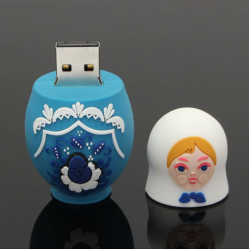 Moveski UV-P03 USB 3.0 Flash Drive Blue Russian Style U Disk For PC Notebook MAC-8GB | Электроника