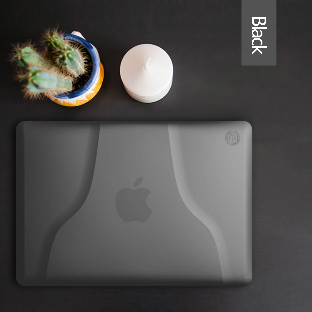 Black Чехол для ноутбука APPle MacBook Air 13 дюймов A1932, для MacBook Pro 13 дюймов A2159 Сенсорная панель+ крышка клавиатуры - Цвет: Black