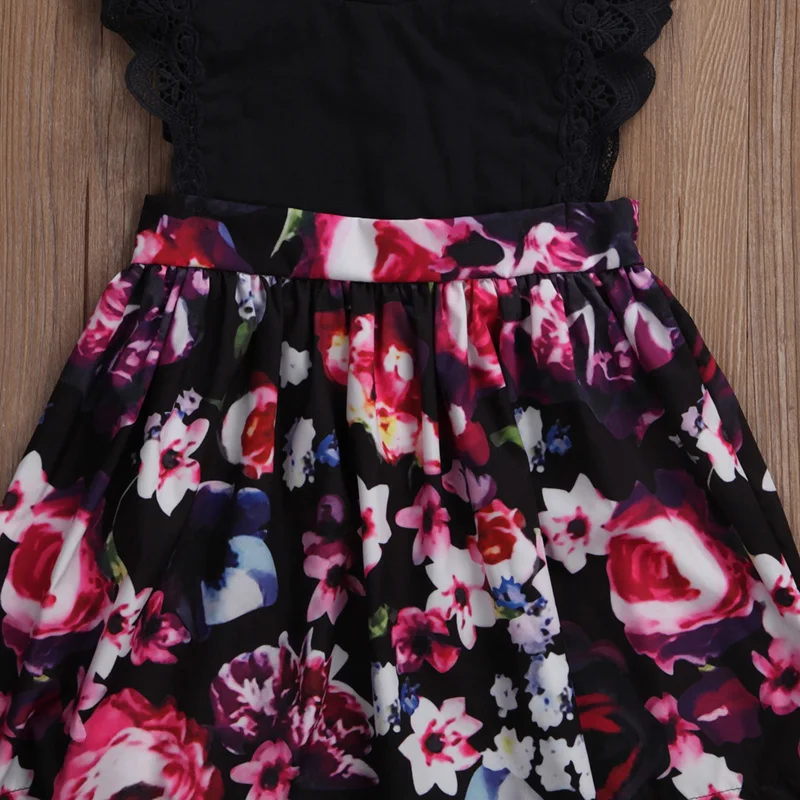 2 шт. детская кружевная юбка пачка с цветочным принтом|family matching clothes|matching clothesfamily |