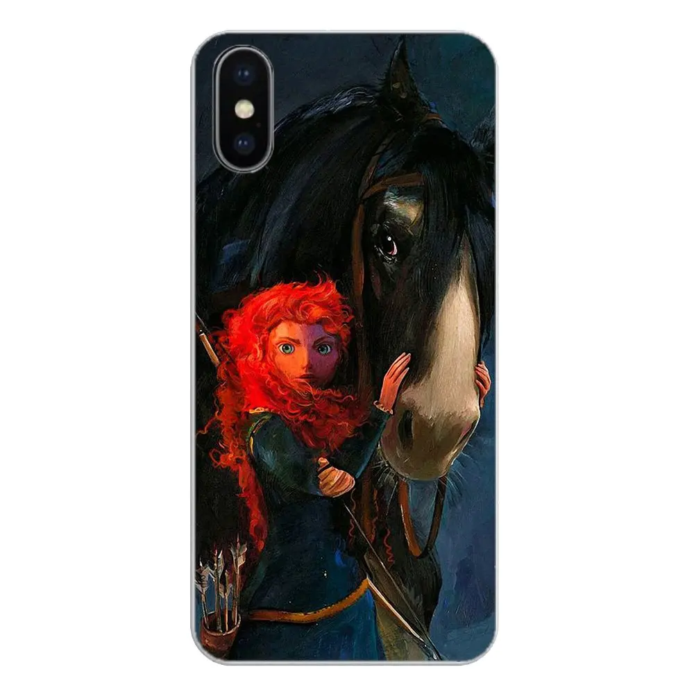 Brave Merida Аналоговый Силиконовый чехол для телефона huawei Honor 7X V10 6C V9 6A играть 9