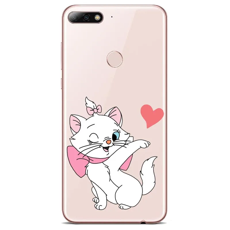 Чехол для телефона с рисунком &quotКоты-аристократы&quot Мари коты P8 LITE 2017 P9 P10 P20L P20Plus